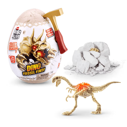 OBO ALIVE MINI DINO FOSSIL FIND SURPRISE EGG BY ZURU