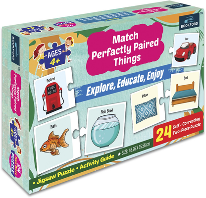 BOOKFORD Match PERFACTLY PAIRED Things Jigsaw Puzzle