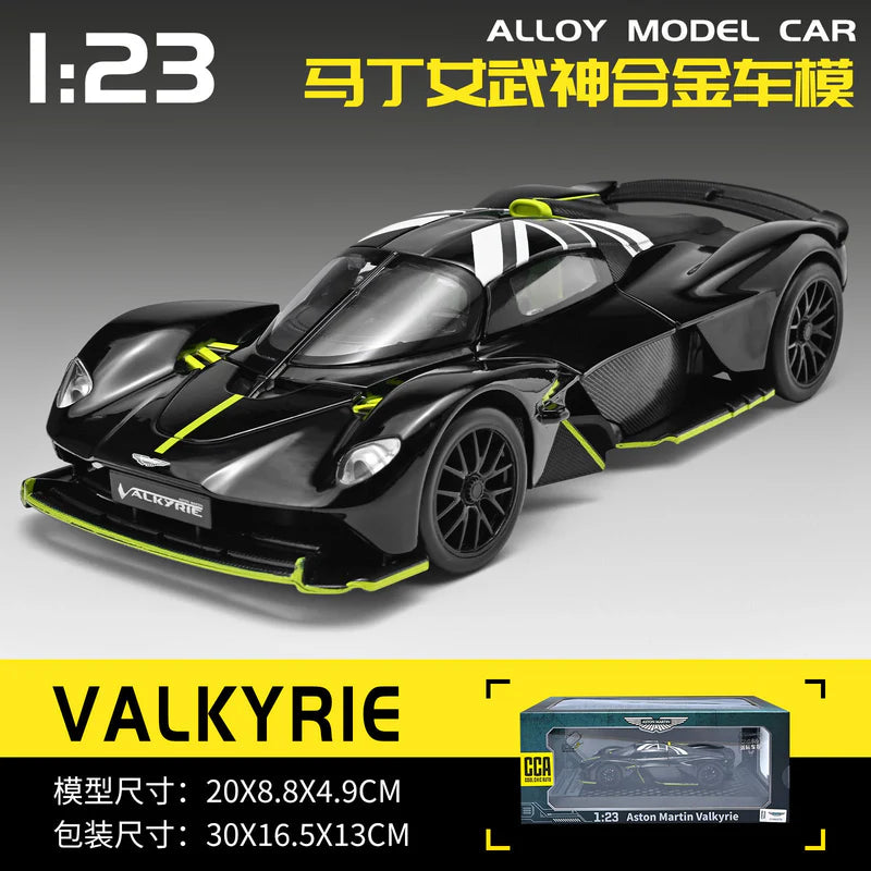 CCA ASTON MARTIN VALKYRIE DieCast Metal Car of Scale 1:24