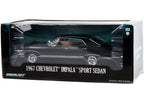 1/24 Greenlight 1967 Chevrolet Impala Sport Sedan Tuxedo (Black) Diecast Car Model