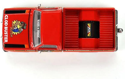 Kaido House x Mini GT 1:64 Silverado Tamiya x Kaido House CLOD Buster Orange KHMG130