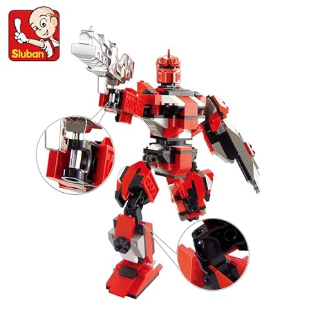 SLUBAN Hephaestus Space Machine Robot Building Block