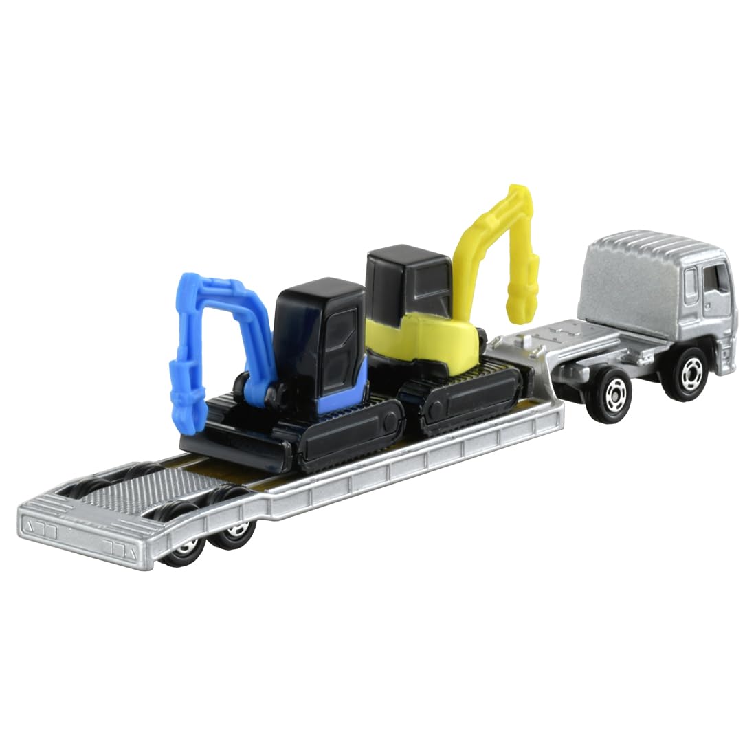 TAKARA TOMY 142 ISUZU GIGA CONSTRUCTION MACHINERY TRANSPORTER