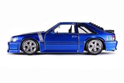 Jada Toys 1989 - Ford Mustang GT Candy Blue