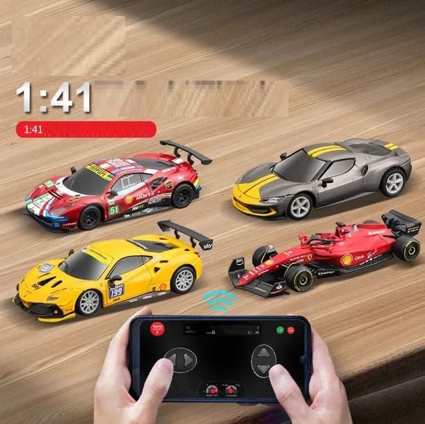 Burago 1:41 SF-23 Shell Racing Legends 488 Challenge EVO Bluetooth RC