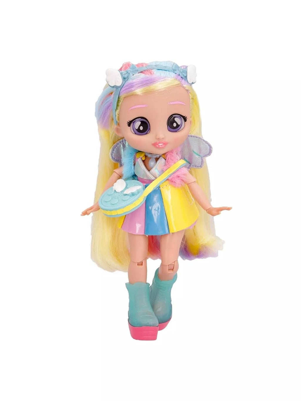 BFF Doll for Beautiful Blonde Hair and Comes with a Stylish Pink Bag and 9+ Surprises Including Outfit and Accessories for 3 Years and Above (Series 3 Jenna)