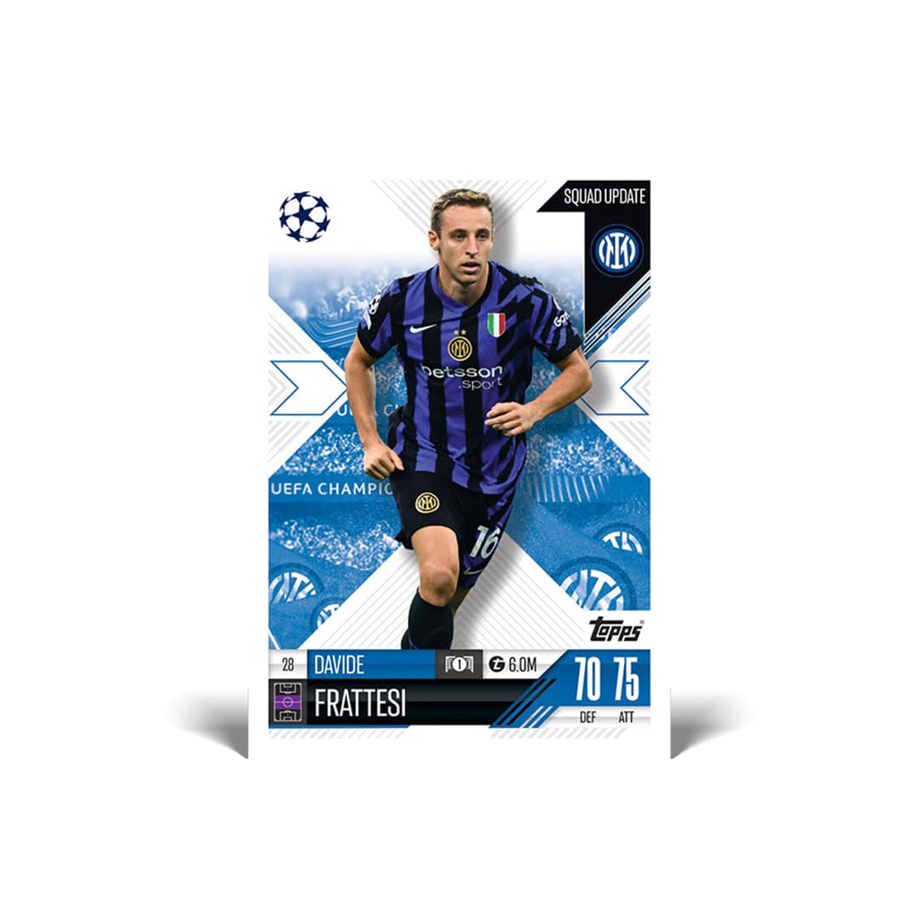 opps UCL & WUCL Match Attax Extra 2025 Trading & Collecitble Card Game (Mega Tin #3 - Giants of The Game)