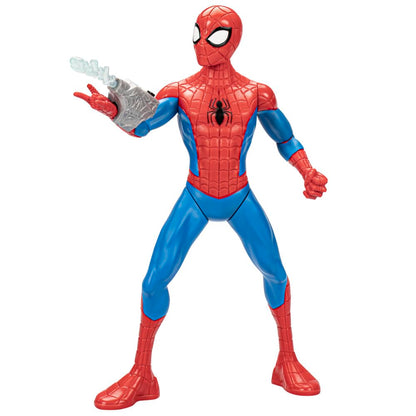 Marvel Spider-Man Thwip Action Figure, 13-Inch-Scale Action Figure, Super Hero Toys for Kids, Ages 5 and Up, Web Blaster Accessories Included