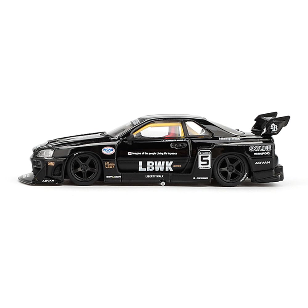 MINI GT 1:64 Nissan Skyline LB-ER34 Super Silhouette Black