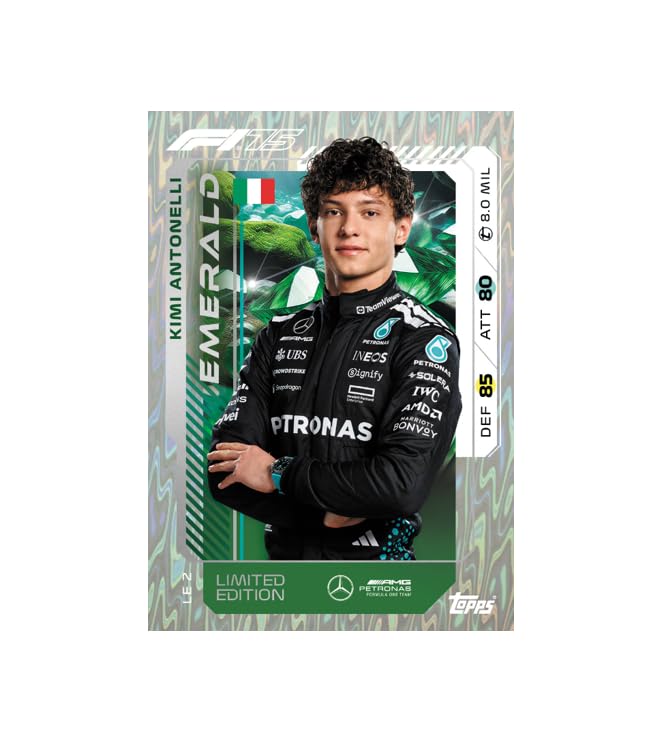 Topps Turbo Attax Formula 1® 2025 Trading and Collectible Card Game (Super Smart Pack)