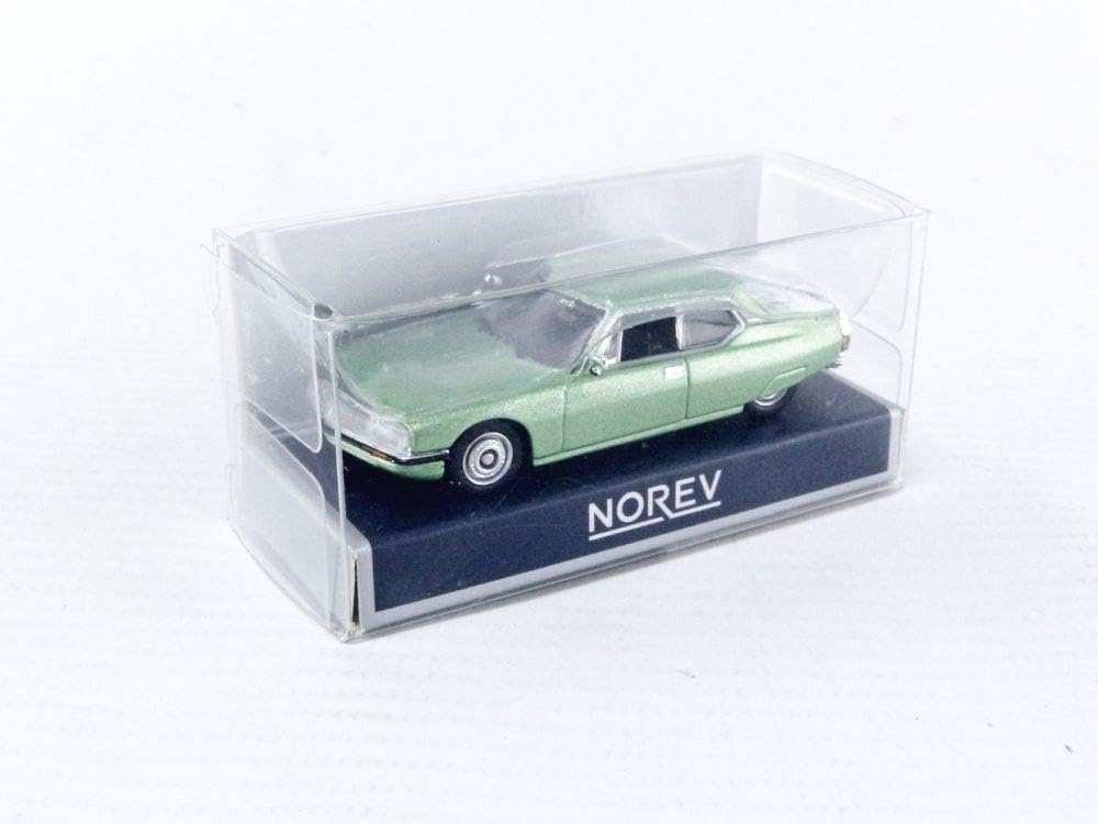 Norev Collectors 1/87 Scale 1972 Citroen SM in Silver Green