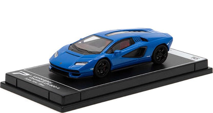 PosterCars Hypercar League Collection Lamborghini Countacg LPI 800 -4 Blue 1:64 Scale