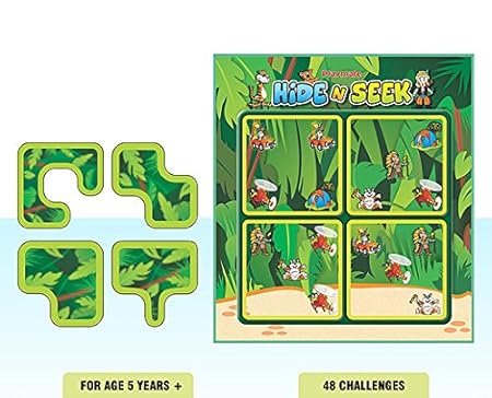 Playmate Hide N Seek Jungle theme puzzle