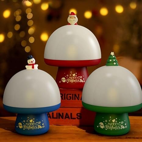 FunBlast Merry Christmas Night Lamp for Kids – 3 in 1 Projector Lamp, Musical Rotating Night Desk Lamp for Kids Room, Living, Room, Bed Room, Baby Bedside Lamp (Random Color) (Unit 1)