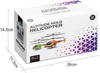 Helicopter Remote Control Aircraft with Gyroscope and Helicopter. Indoor Mini Remote Control Aircraft Suitable for Children and Adults