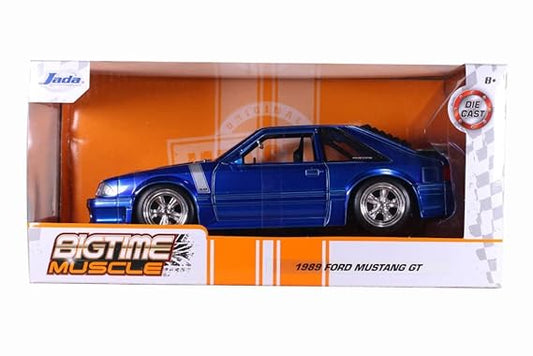 Jada Toys 1989 - Ford Mustang GT Candy Blue