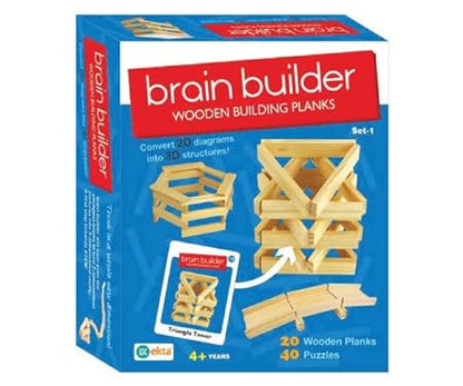 Brain Builder Wooden Building Planks
