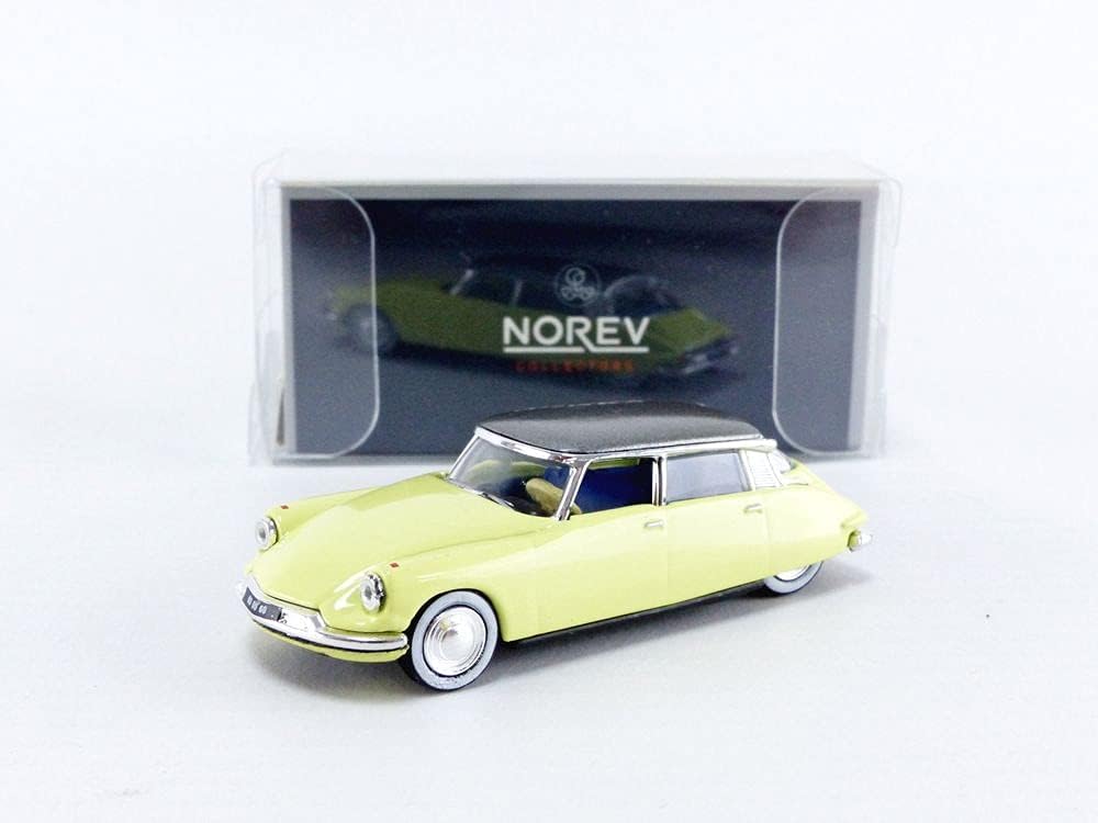 Norev Citroën DS 19 1958 - Jonquille Yellow - 1:87