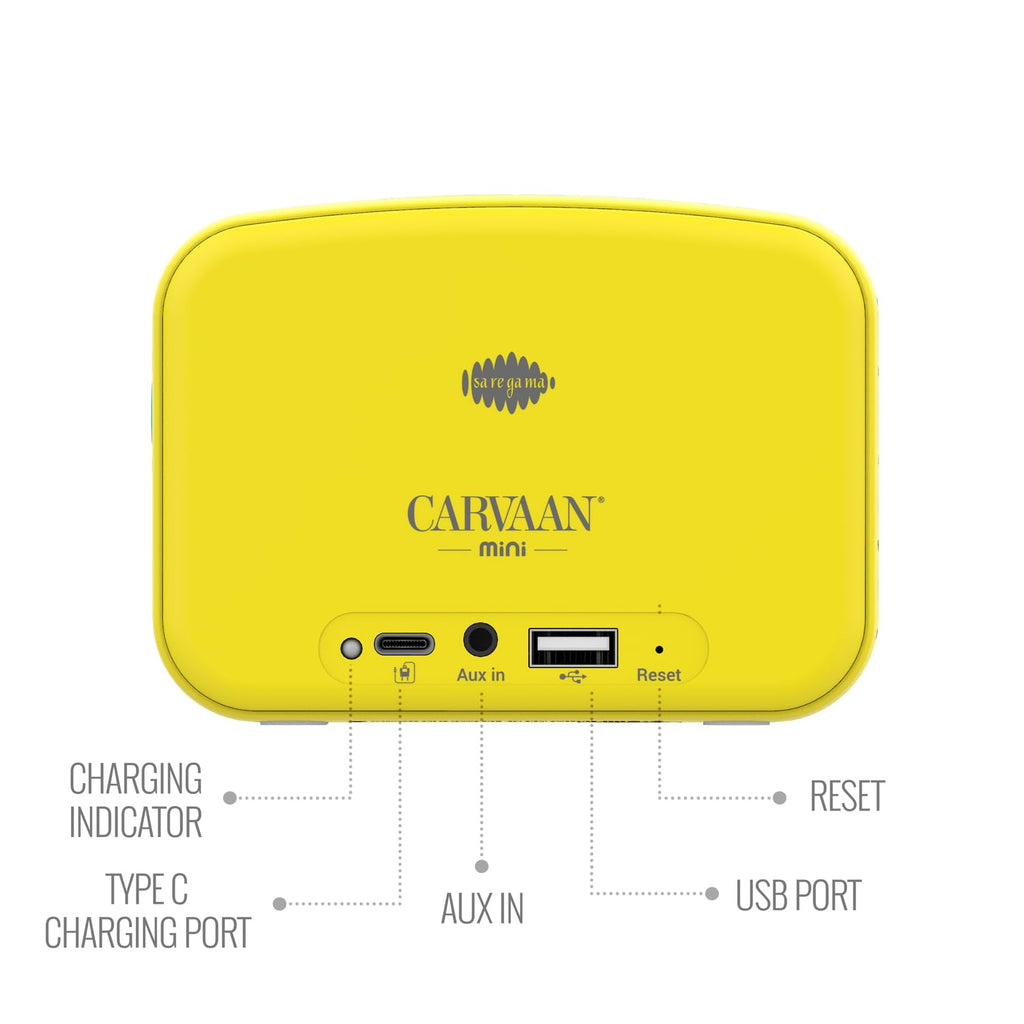 Saregama Carvaan Mini Kids with Wireless Mic [With 6 Month Warranty]