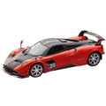 CCA Pagani Huayra BC 1:32 Diecast Model Car Red and Black Cocoland Toys
