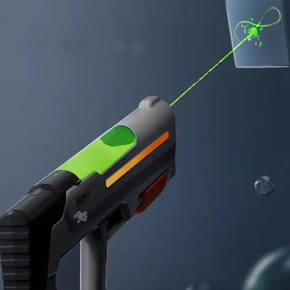 Electric Automatic Big Powerful Holi Pichkari Water Gun Toy for Kids with Luminous Light | 600ML Inbuilt Storage | Upto 30Ft Range |High Pressure Mechanism