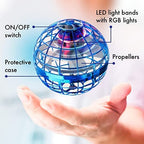 Flying Ball Boomerang Flyorb Magic Balls Fly Nova Orb Flying Spinner Fidget Toys Children USB Rechargeable Built-in RGB Lights 360°Rotating Magic Controller...