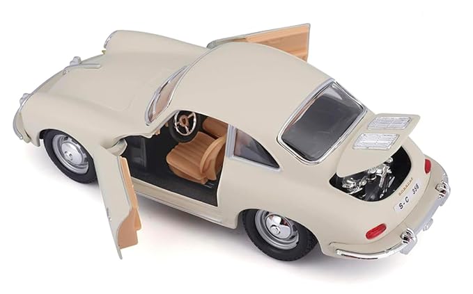 Diecast Cars, Ivory, Porsche, Classic, Openable Doors