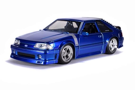 Jada Toys 1989 - Ford Mustang GT Candy Blue