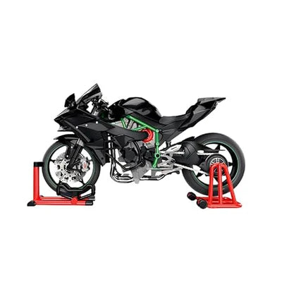 Speed Motocycle 1:9 Scale Kawasaki Ninja H2R Diecast Motorcycle Model with Display Stand