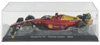 Bburago-1/24 Scale Model Compatible With Ferrari Formula 1 Scuderia Monza Livery 2022 F1-75 Compatible With Charles Leclerc, Red