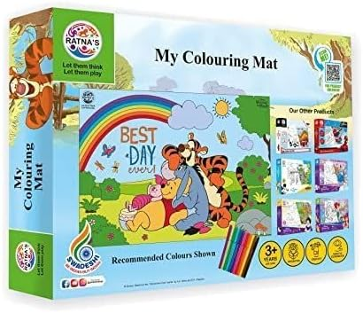 KOIME My Colouring Mat Disney & Marvel Theme Coloring Kit