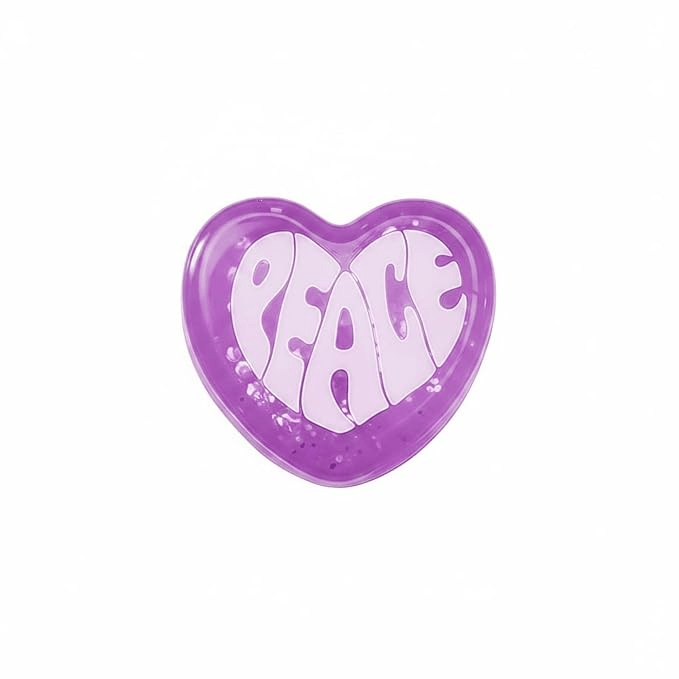 Soft Heart Stress Ball Portable Heart Press Toy Random One (Pack Of 1)
