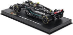 Bburago - 1/43 Scale Model Compatible with Mercedes-AMG Petronas F1 W14# 44 Compatible with Lewis Hamilton 2023 (Black)
