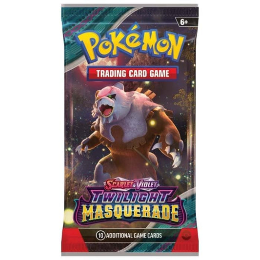 Pokemon TCG: Scarlet  And Violet Twilight  Masquerade Booster Pack (1 PACK)