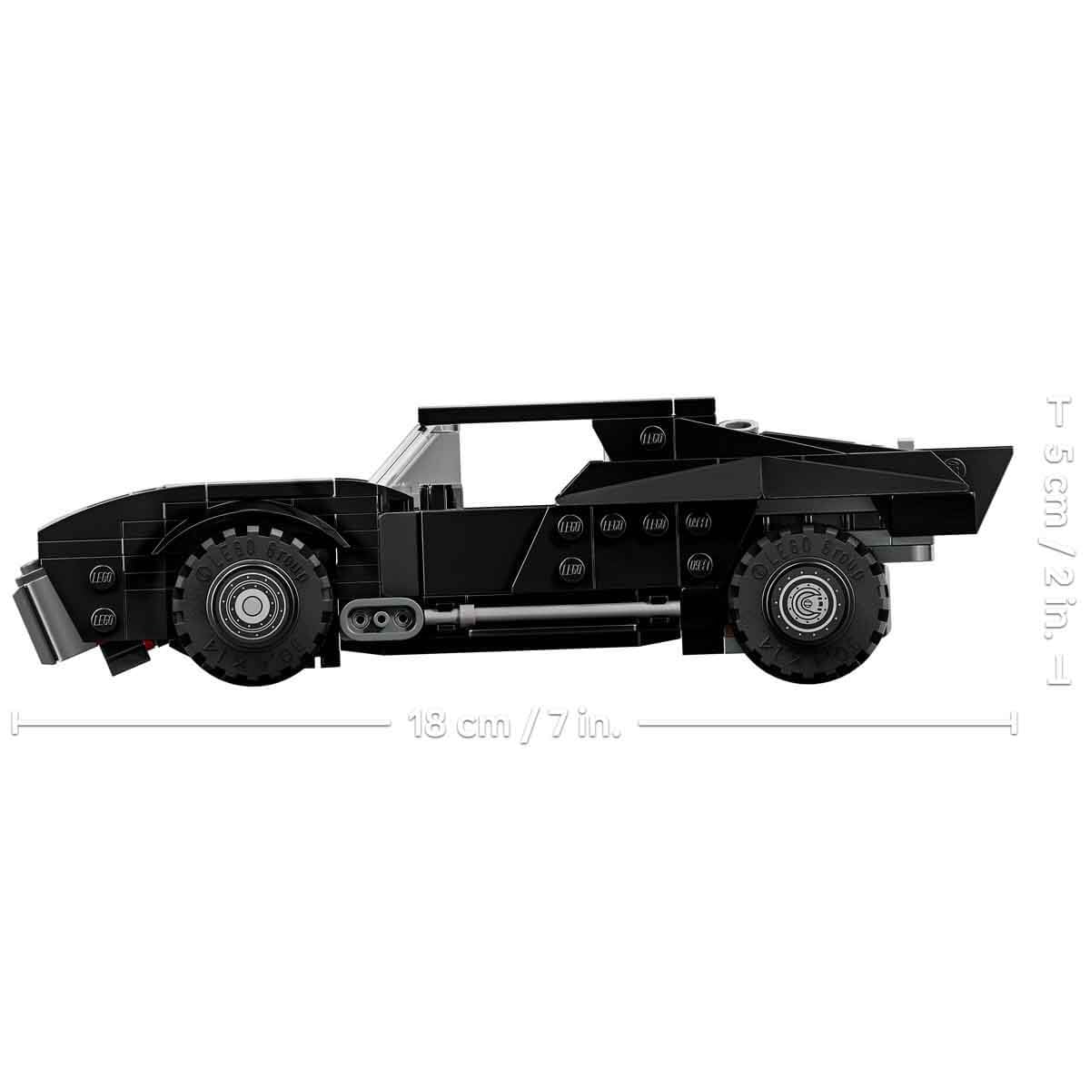 LEGO DC Batman: The Batman Batmobile Super Hero Toy - Model Car Playset with Minifigure - 76332