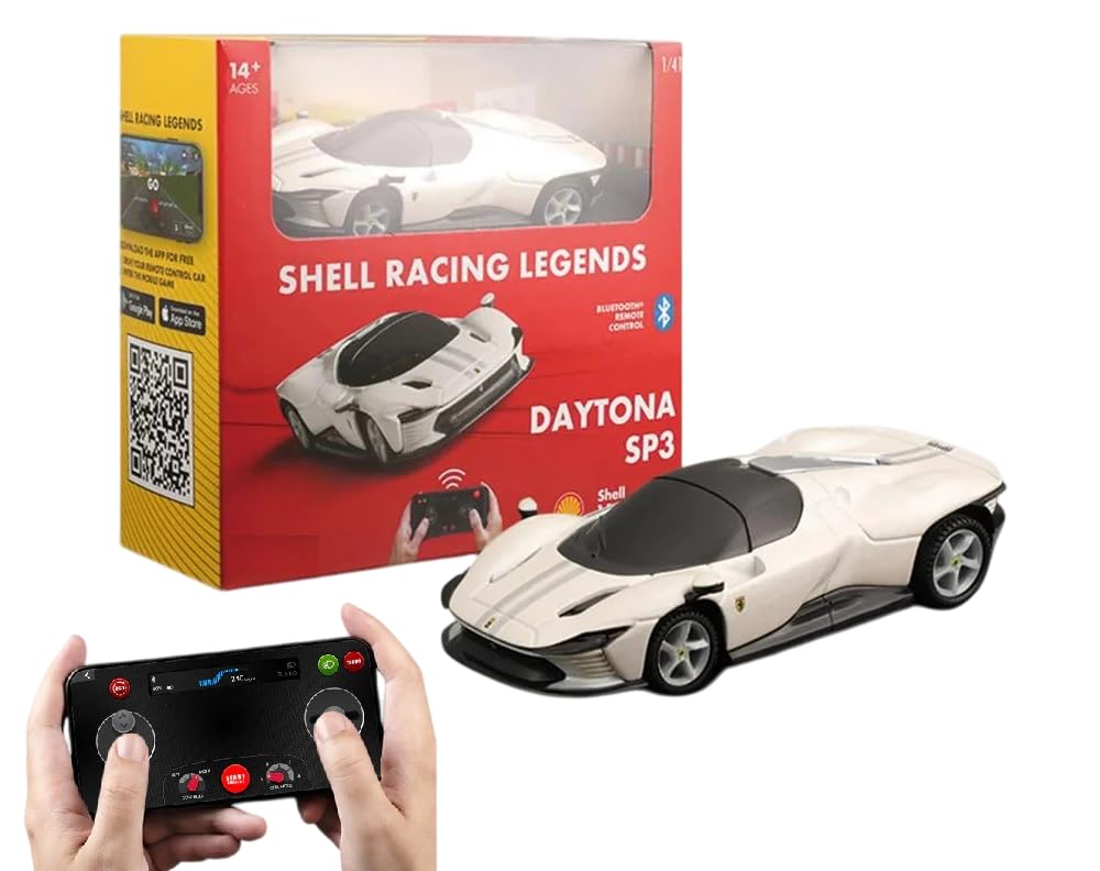 Burago 1:41 SF-23 Shell Racing Legends DAYTONA SP3 Bluetooth RC