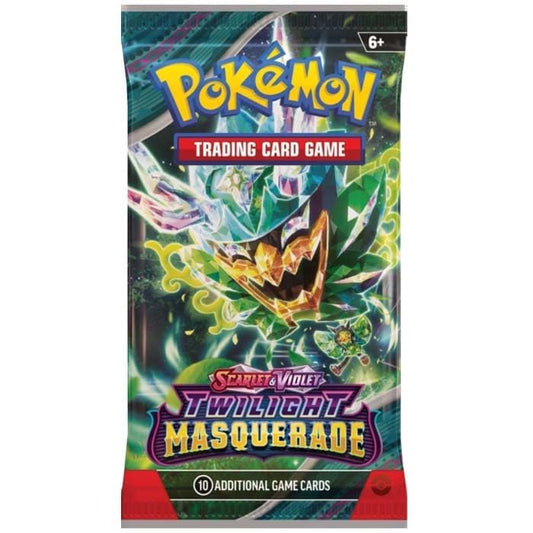 Pokemon TCG: Scarlet  And Violet Twilight  Masquerade Booster Pack (1 PACK)