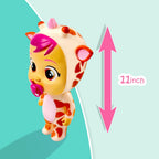 Cry Babies Magic Tears Doll for Girls Pretend Play Toys for Kids Above 3 Years Real Tears Cry Baby, Pack of 1 - Mixed Character