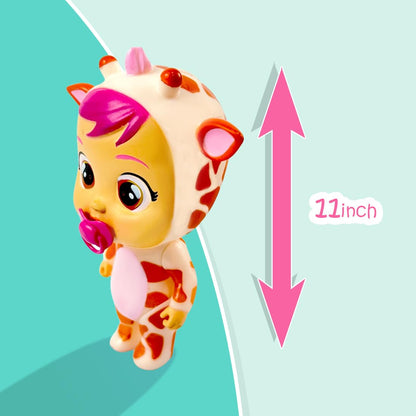 Cry Babies Magic Tears Doll for Girls Pretend Play Toys for Kids Above 3 Years Real Tears Cry Baby, Pack of 1 - Mixed Character