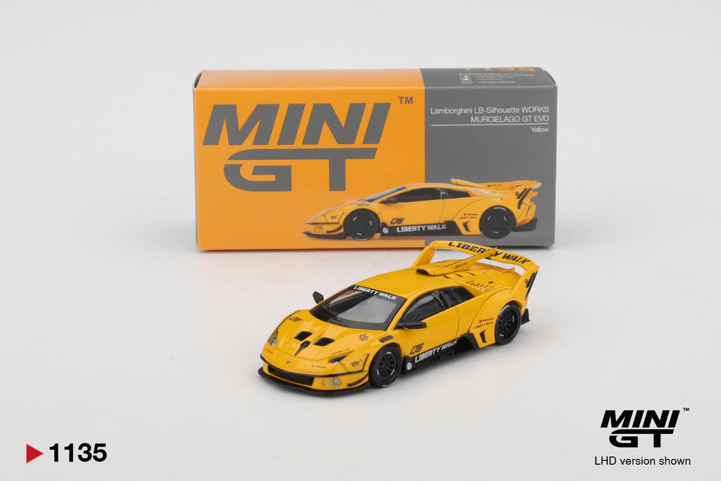 Lamborghini LB-Silhouette WORKS MURCIELAGO GT Evo Yellow