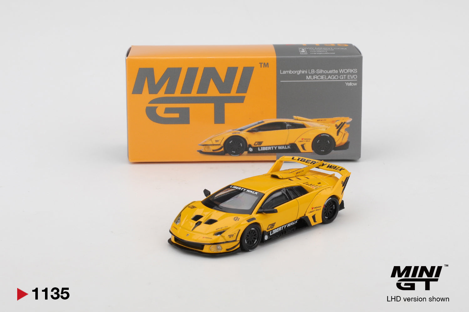 Lamborghini LB-Silhouette WORKS MURCIELAGO GT Evo Yellow