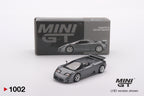 MINI GT Bugatti EB110 Super Sport Grigio Scuro