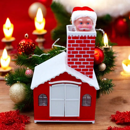 Santa from Chimney Musical Toy Delight