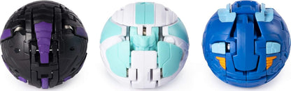 Bakugan Starter Pack 3-Pack, Haos Hydorous, Collectible Transforming Creatures
