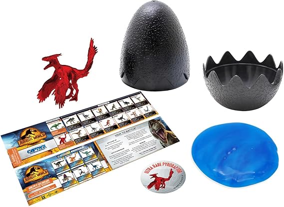 Captivz Jurassic World Dominion Edition - 4 Pack Dinosaurs in Slime