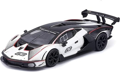 Diecast Cars, Cars,Lamborghini, Race,Bburago, White