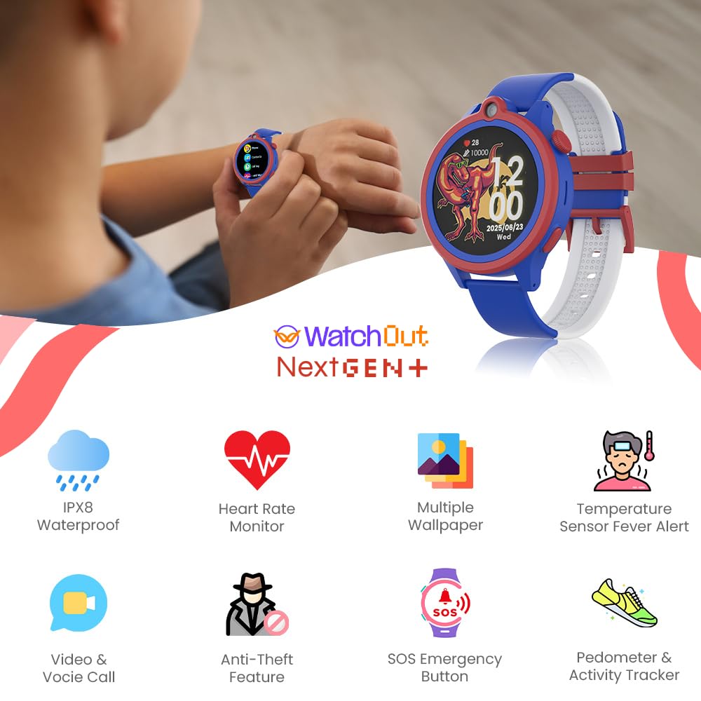WatchOut Next-Gen Smart Watch for Kids