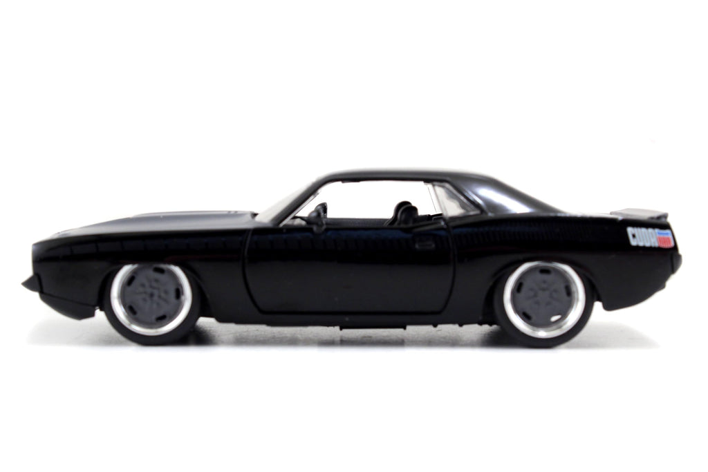 Jada 1972 Plymouth Barracuda 97206, "Fast and Furious, Schwarz, 1:32 Die Cast