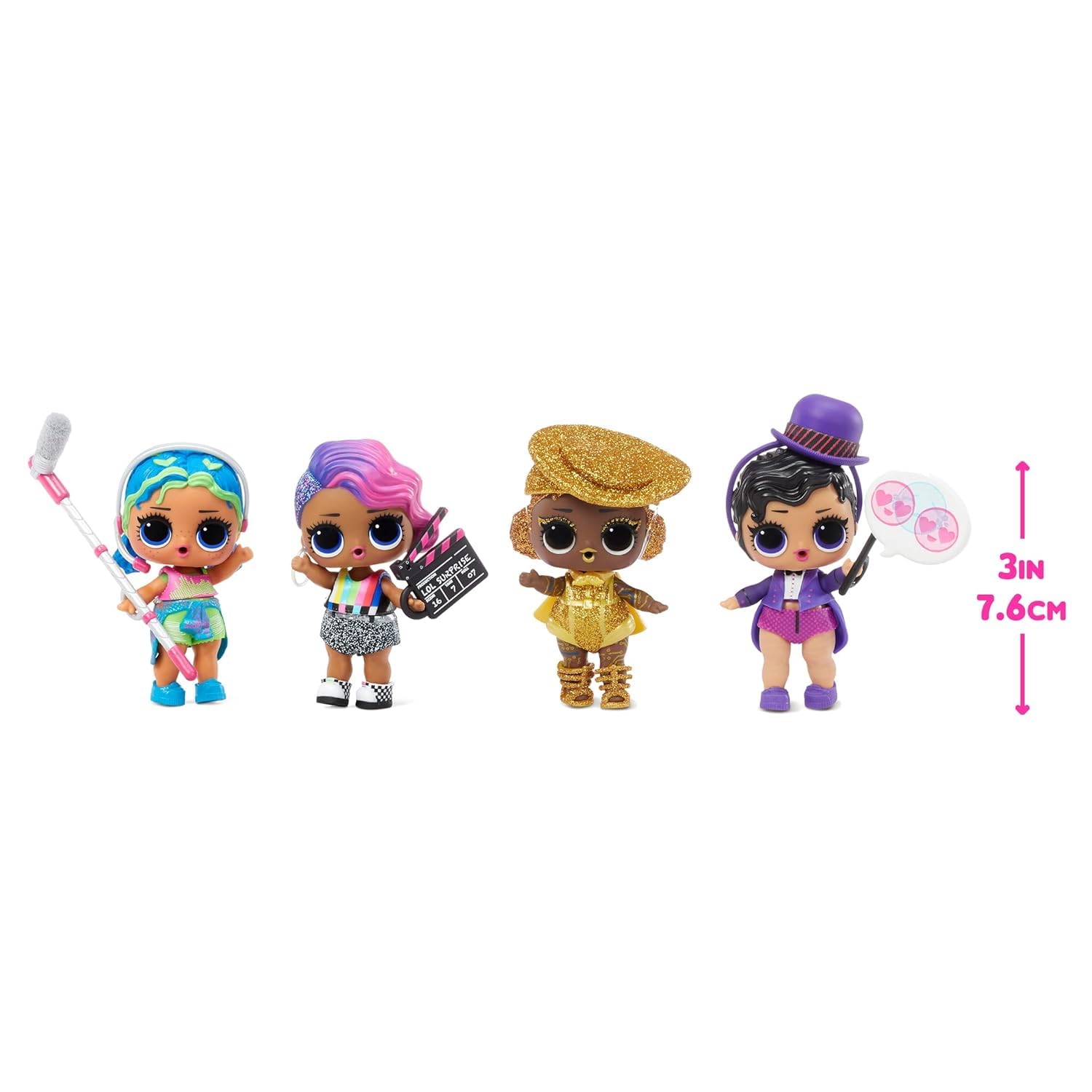 L*O*L Surprise Movie Magic Dolls with 10 Surprises Including Limited Edition Doll