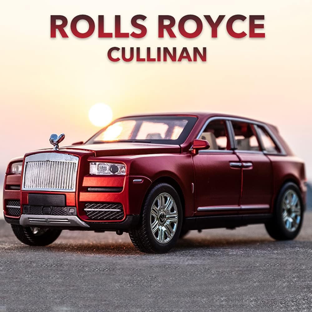 Che Zhi Rolls-Royce Cullinan 1:24 Scale Model Car Red